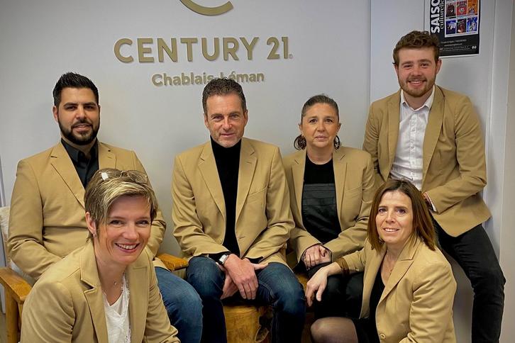 l'équipe de l'agence Chablais - Léman