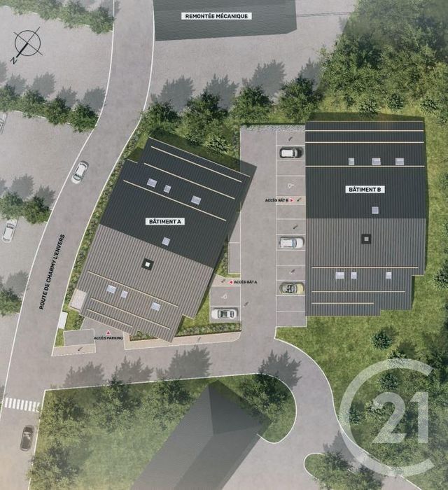 Appartement F3 à vendre - 3 pièces - 61.43 m2 - ABONDANCE - 74 - RHONE-ALPES - Century 21 Chablais - Léman