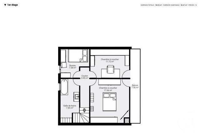 maison à vendre - 5 pièces - 111.14 m2 - BERNEX - 74 - RHONE-ALPES - Century 21 Chablais - Léman