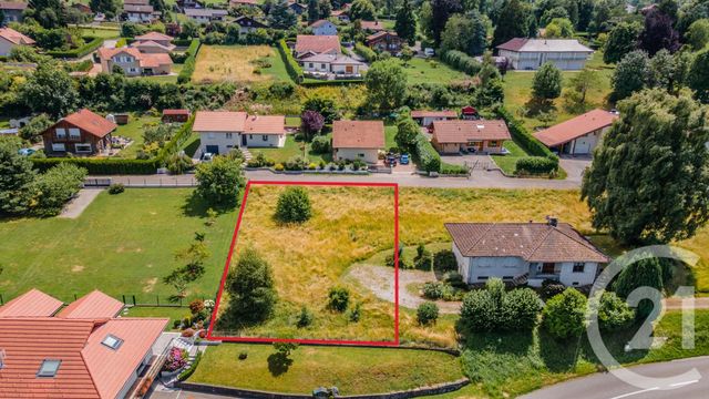 terrain à vendre - 600.0 m2 - ST PAUL EN CHABLAIS - 74 - RHONE-ALPES - Century 21 Chablais - Léman