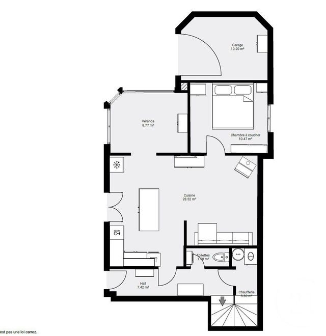 maison à vendre - 4 pièces - 97.92 m2 - VINZIER - 74 - RHONE-ALPES - Century 21 Chablais - Léman