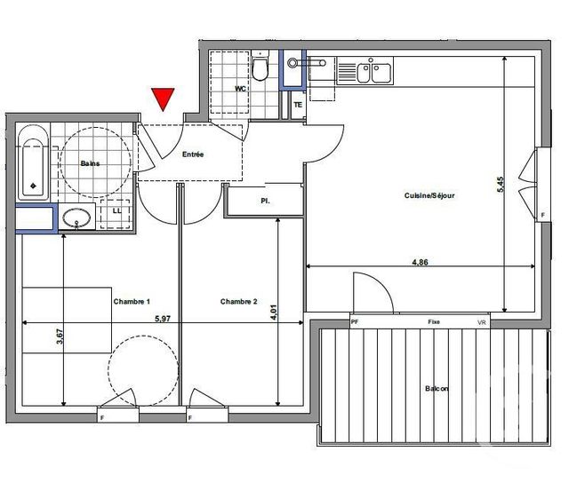 Appartement F3 à vendre - 3 pièces - 64.12 m2 - VINZIER - 74 - RHONE-ALPES - Century 21 Chablais - Léman Appartement F3 à vendre - 3 pièces - 64.12 m2 - VINZIER - 74 - RHONE-ALPES - Century 21 Chablais - Léman