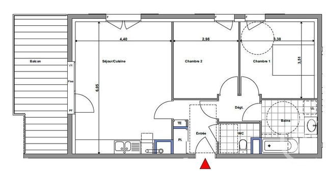 Appartement F3 à vendre - 3 pièces - 63.59 m2 - VINZIER - 74 - RHONE-ALPES - Century 21 Chablais - Léman Appartement F3 à vendre - 3 pièces - 63.59 m2 - VINZIER - 74 - RHONE-ALPES - Century 21 Chablais - Léman