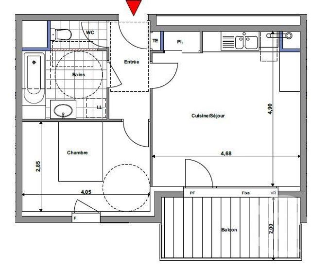 Appartement F2 à vendre - 2 pièces - 45.15 m2 - VINZIER - 74 - RHONE-ALPES - Century 21 Chablais - Léman Appartement F2 à vendre - 2 pièces - 45.15 m2 - VINZIER - 74 - RHONE-ALPES - Century 21 Chablais - Léman